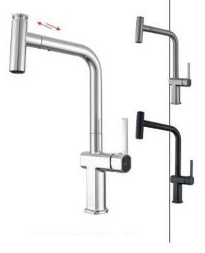 YUNAR Single lever kitchen mixer