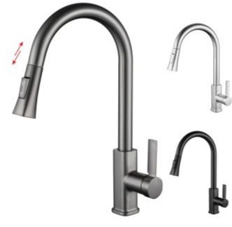 YUNAR Single lever kitchen mixer