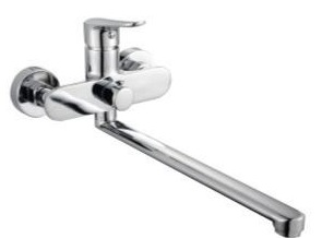 YUNAR Single lever wall-mounted kitchen shower mixer