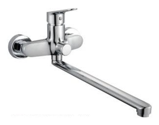 YUNAR Single lever wall-mounted kitchen shower mixer