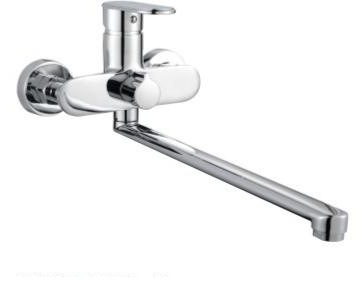 YUNAR Single lever wall-mounted kitchen shower mixer